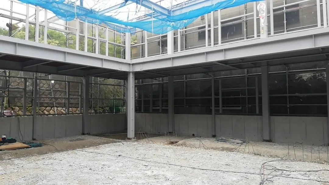 新店舗進捗！11月オープン予定です！6月半ば更地だったのに→...